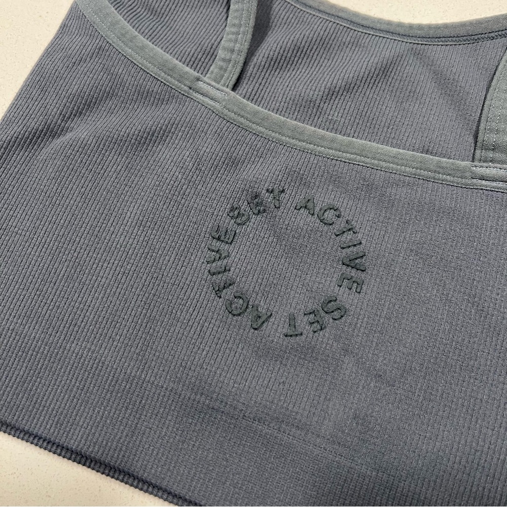 SET ACTIVE Ribbed Tank, S - Picture 3 of 5